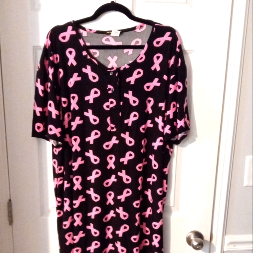 Breast Cancer Support Night Shirt